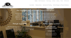 Desktop Screenshot of ckdentalboutique.com
